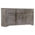 Rustika Rowe -  Sideboard Grey 160x40x80 cm Solid Mango Wood